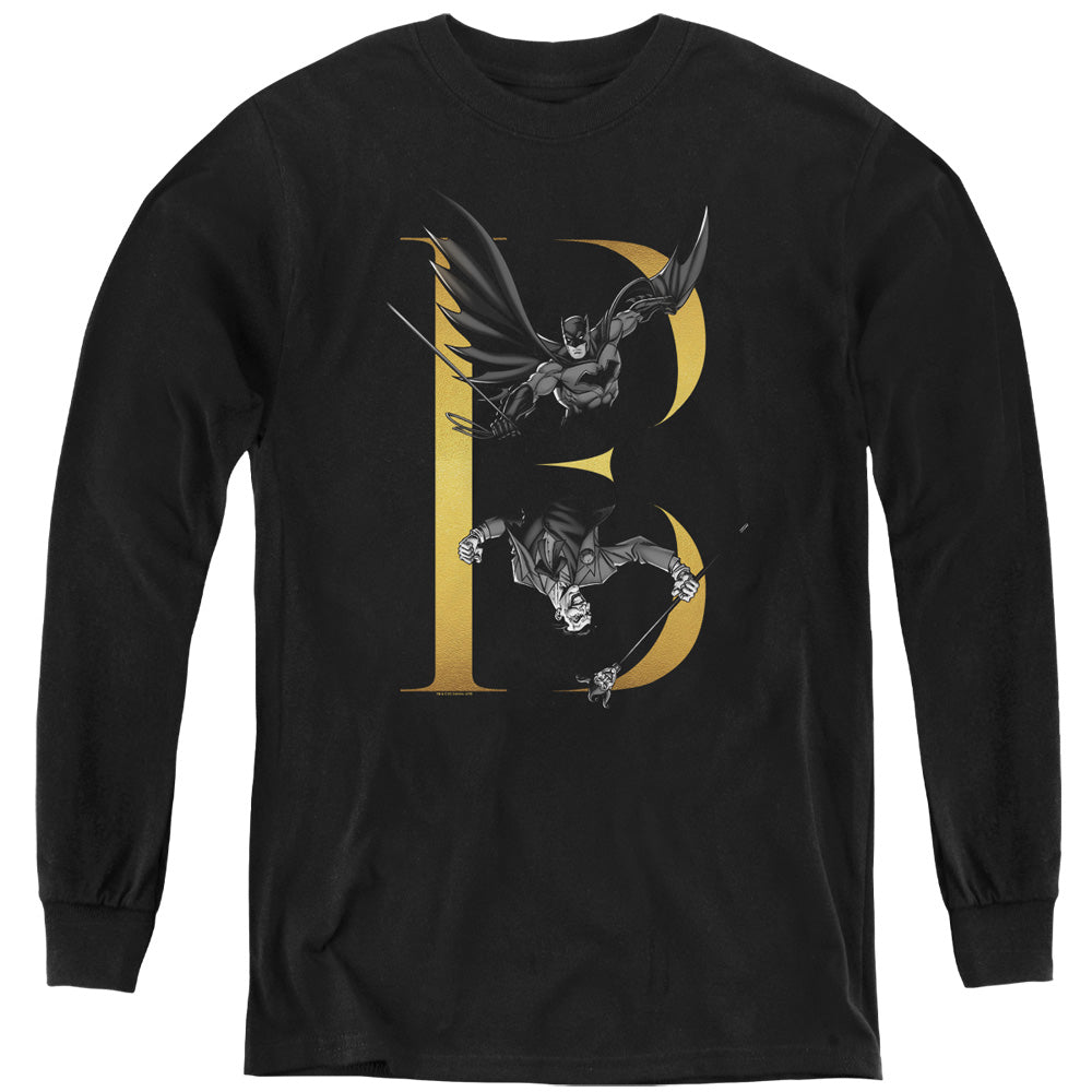 Batman B Youth Long Sleeve T-Shirt