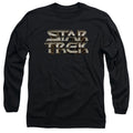 Star Trek Chrome Logo Long Sleeve T-Shirt