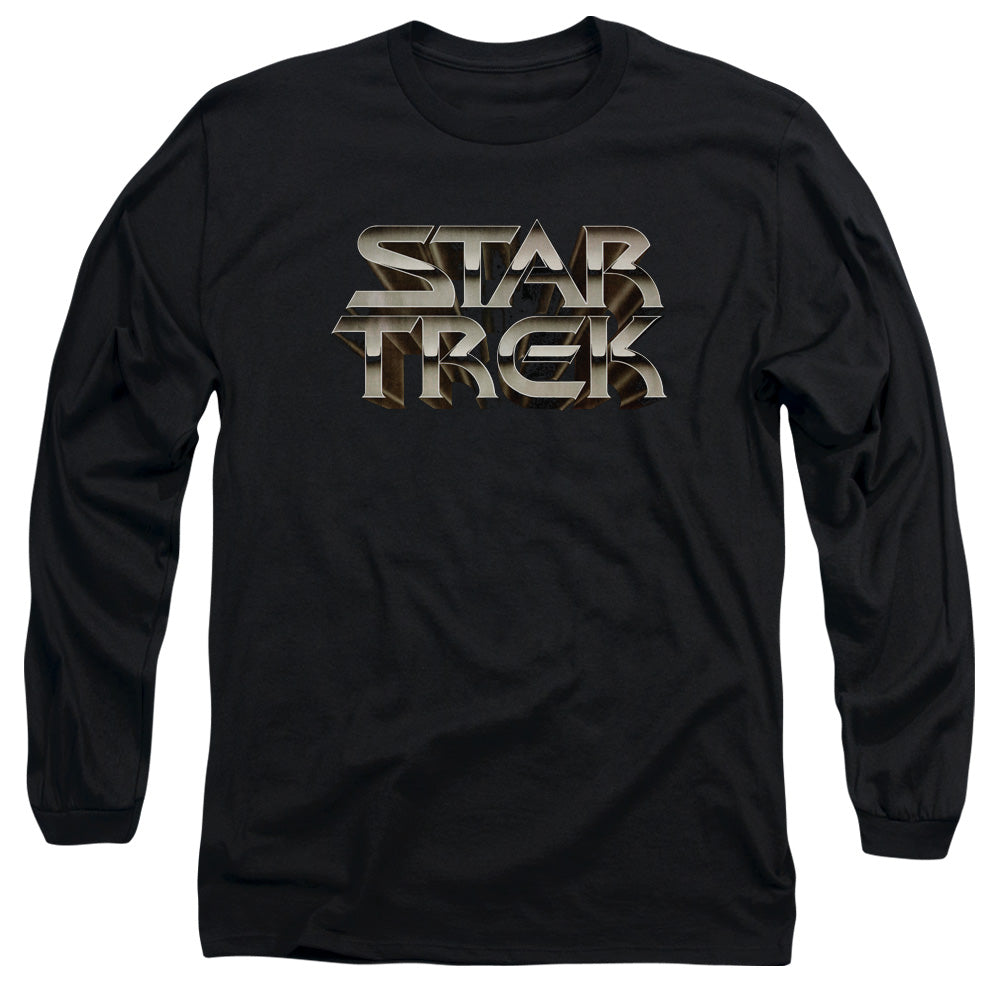 Star Trek Chrome Logo Long Sleeve T-Shirt