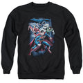Justice League Cosmic Crew Crewneck Sweatshirt