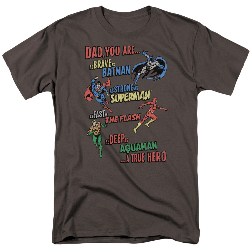 Justice League Dad Hero T-Shirt