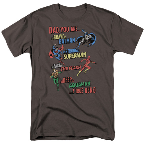 Justice League Dad Hero T-Shirt