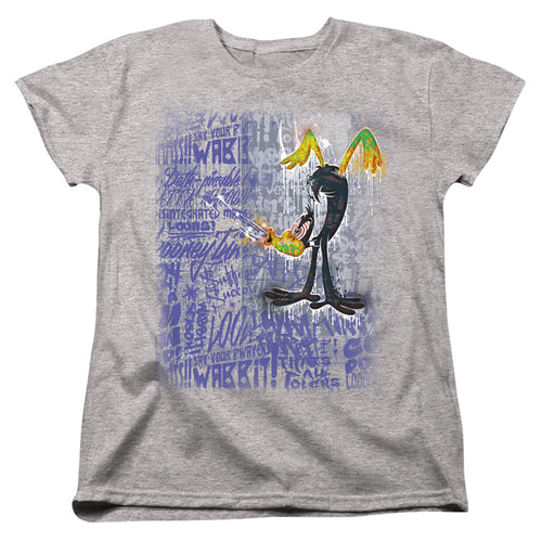 Looney Tunes Graffiti Duck Womens T-Shirt