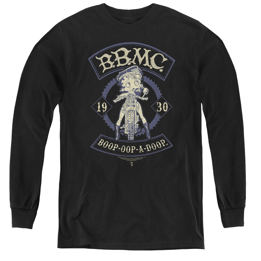 Betty Boop B.b.m.c. Youth Long Sleeve T-Shirt