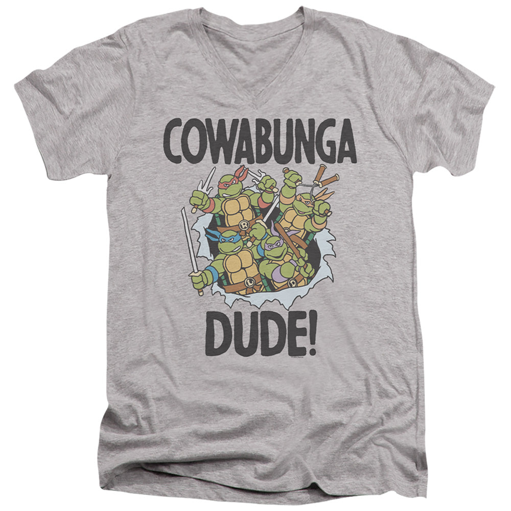 Teenage Mutant Ninja Turtles Cowabunga Dude Pastel V-Neck T-Shirt