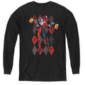 Batman Pow Pow Youth Long Sleeve T-Shirt