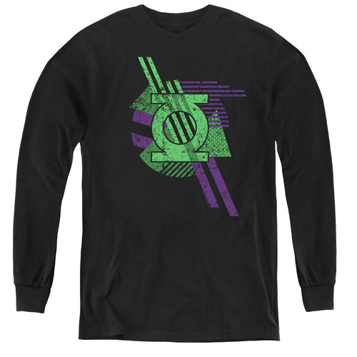 DC Comics Lantern Shapes Youth Long Sleeve T-Shirt