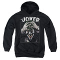 The Batman Crazed Joker Youth Hoodie