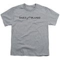 Superman Daily Planet Logo Athletic Heather Youth/Toddler T-Shirt