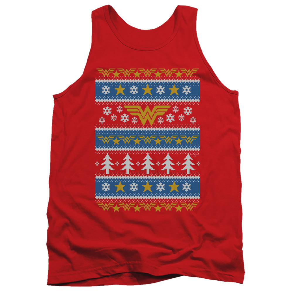 Wonder Woman Wonder Woman Christmas Sweater 
 
 Tank Top