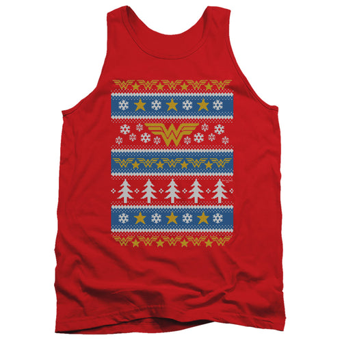 Wonder Woman Wonder Woman Christmas Sweater 
 
 Tank Top