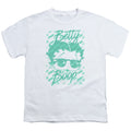 Betty Boop Summer Shades White Youth/Toddler T-Shirt