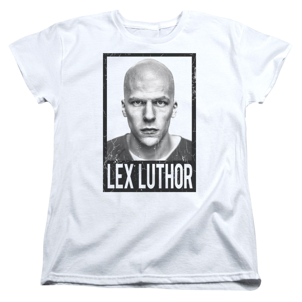 Batman v Superman Luthor Womens T-Shirt