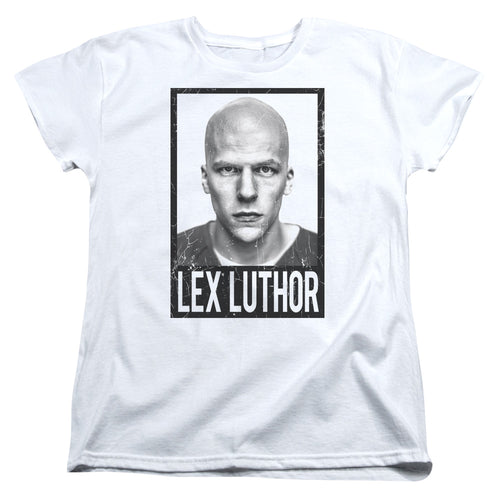 Batman v Superman Luthor Womens T-Shirt