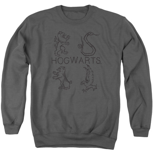 Harry Potter Literary Crests Crewneck Sweatshirt