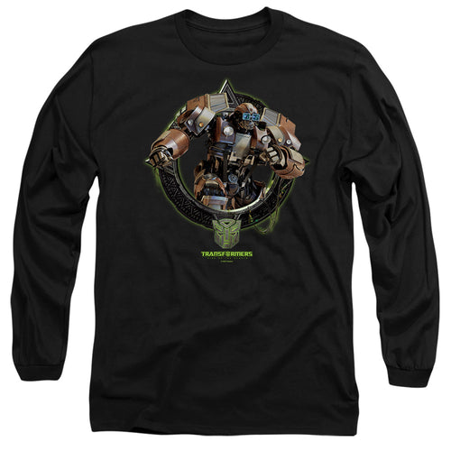 Transformers Wheeljack Circle Frame Long Sleeve T-Shirt