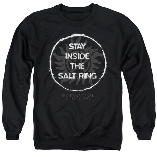 Supernatural Stay Inside the Salt Ring Crewneck Sweatshirt