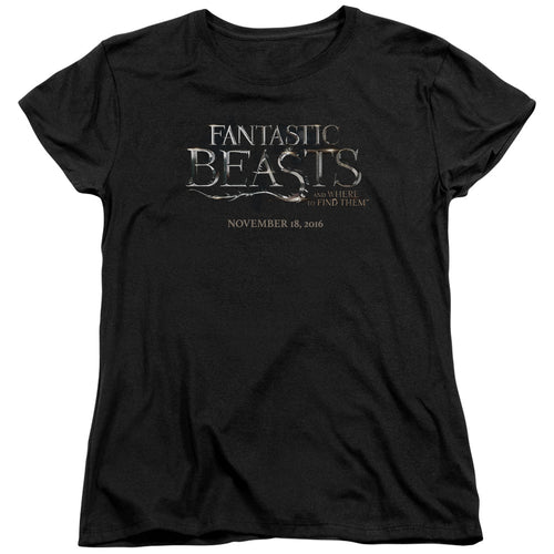 Fantastic Beasts Logo Womens T-Shirt