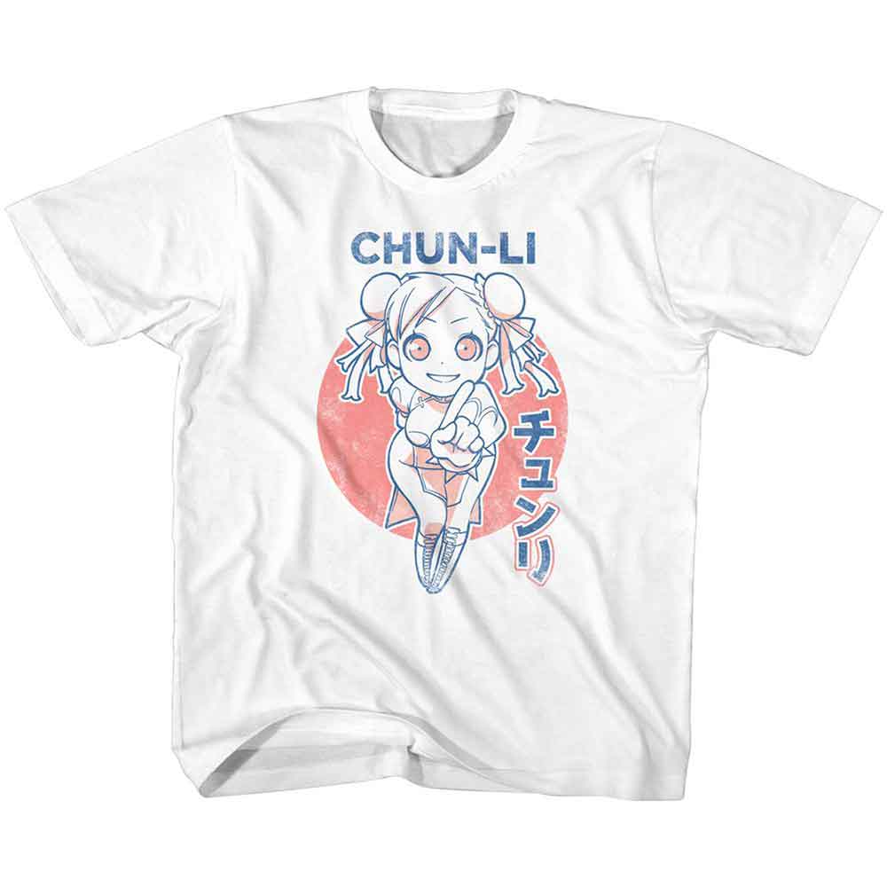 Street Fighter Cutesy Chun-Li Youth/Toddler T-Shirt