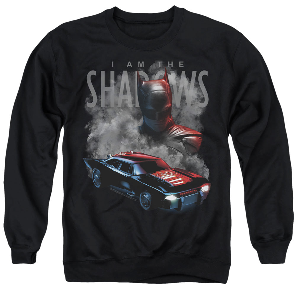 The Batman Batman and Batmobile Crewneck Sweatshirt