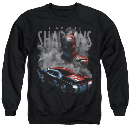 The Batman Batman and Batmobile Crewneck Sweatshirt