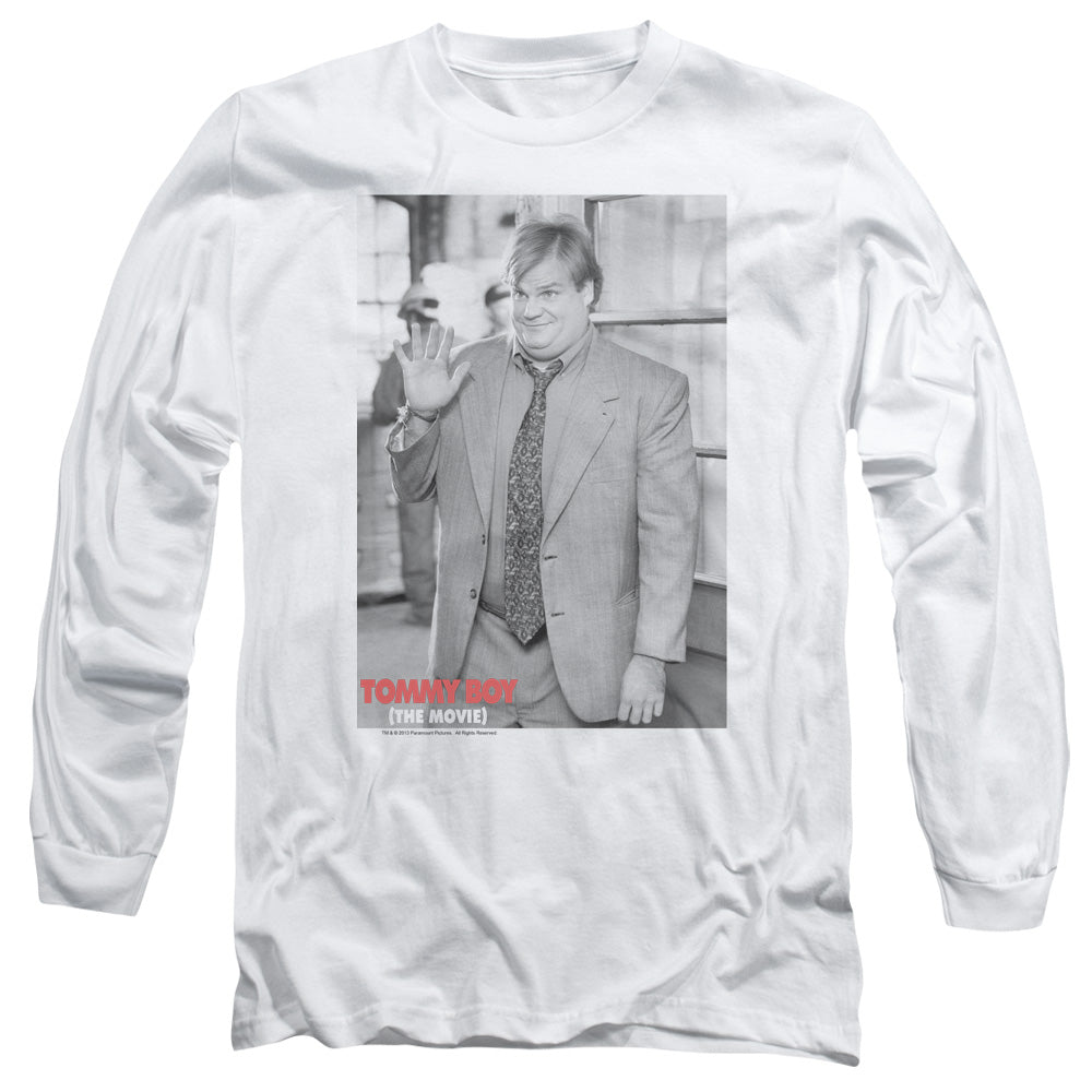 Tommy Boy Waving Photo Long Sleeve T-Shirt