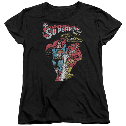Justice League Fastest Womens T-Shirt