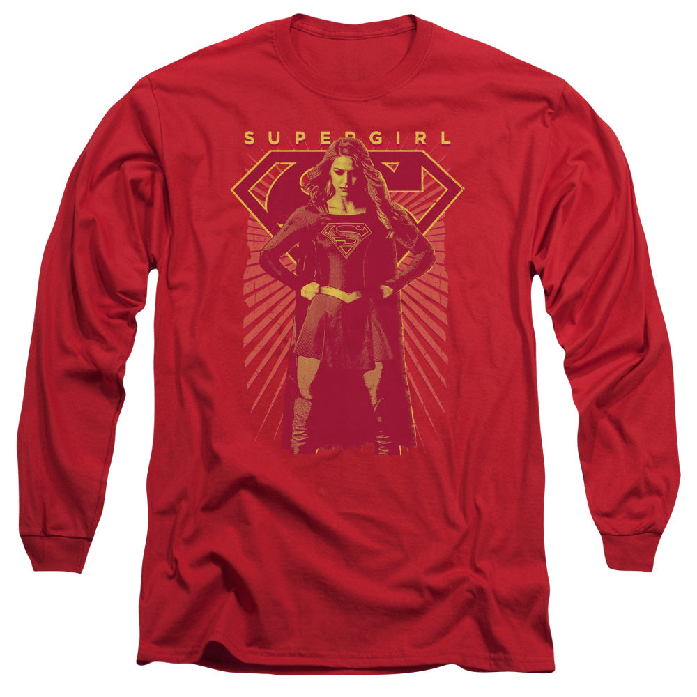 Supergirl Ready Set Long Sleeve T-Shirt