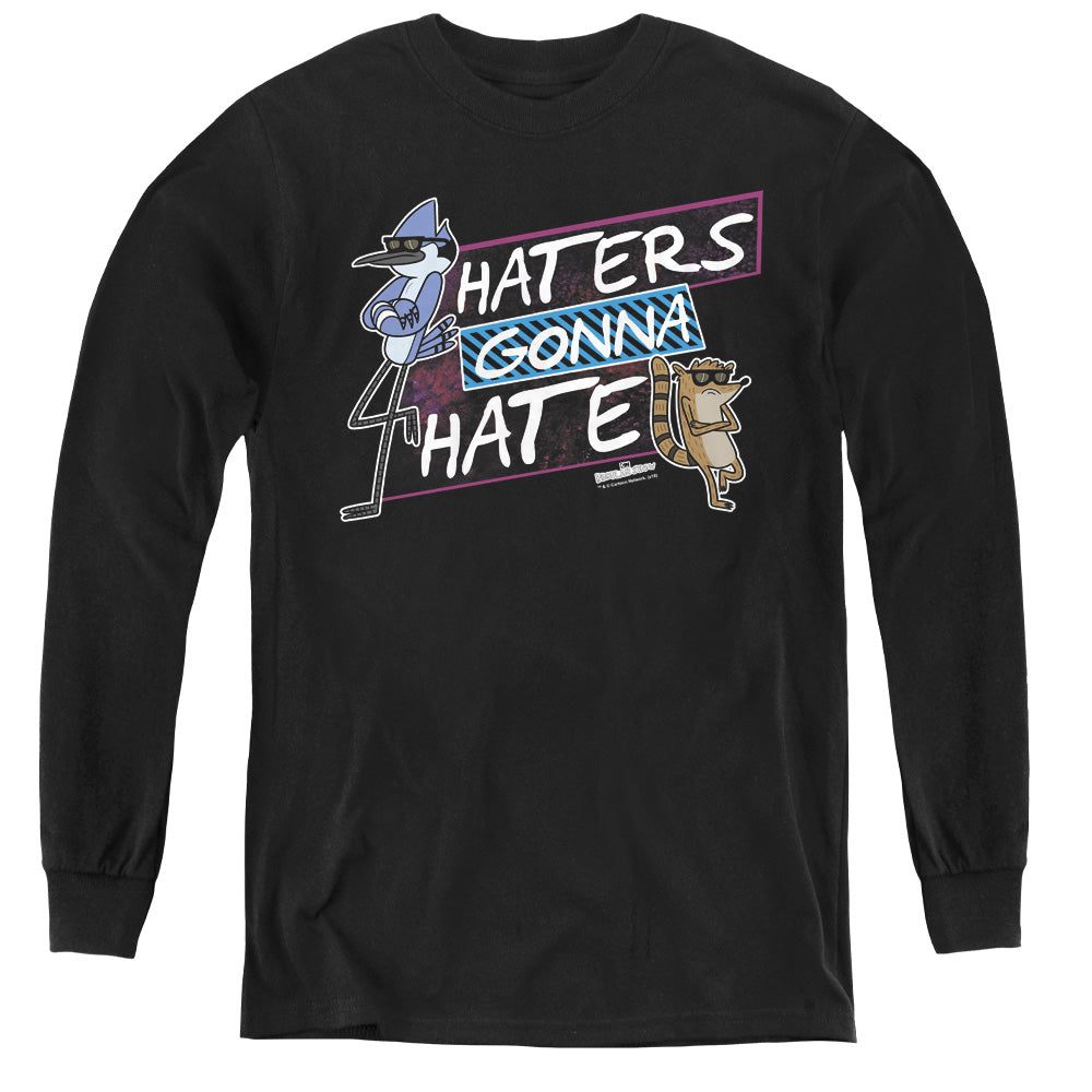 Regular Show Haters Gonna Hate Youth Long Sleeve T-Shirt