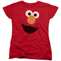 Sesame Street Elmo Face Womens T-Shirt