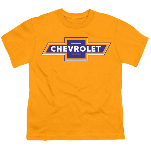 Chevy Blue and Gold Vintage Bowtie Youth/Toddler T-Shirt