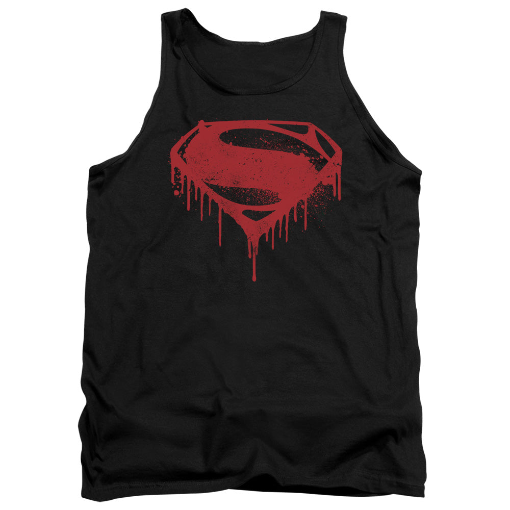 Batman v Superman Splattered Tank Top