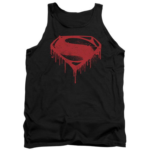 Batman v Superman Splattered Tank Top