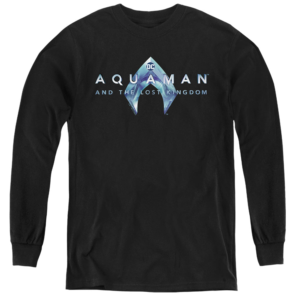 Aquaman Logo Youth Long Sleeve T-Shirt