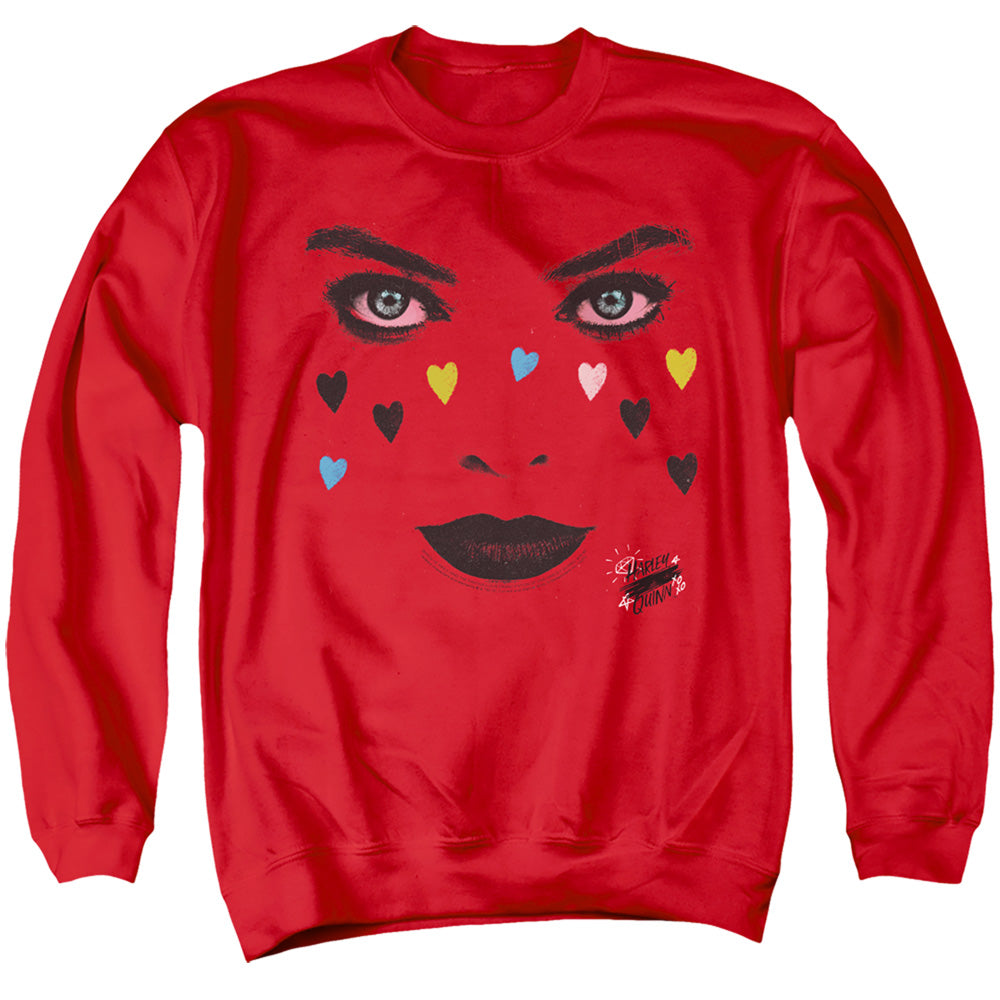 Birds of Prey Red Harley Crewneck Sweatshirt