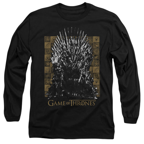 Game of Thrones Iron Throne Long Sleeve T-Shirt