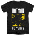 Batman Silhouette V-Neck T-Shirt