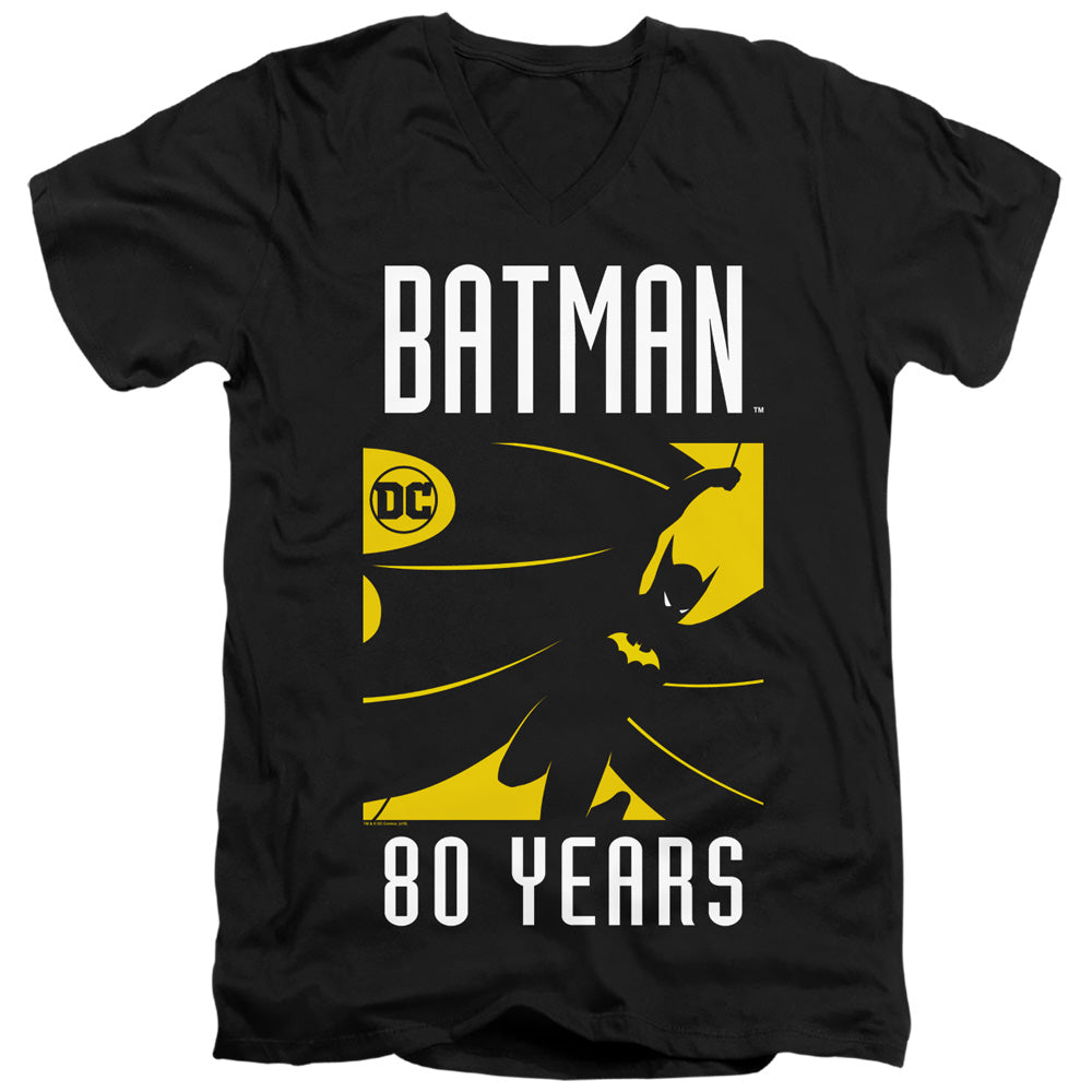 Batman Silhouette V-Neck T-Shirt
