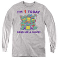 Teenage Mutant Ninja Turtles Pizza Birthday Youth Long Sleeve T-Shirt