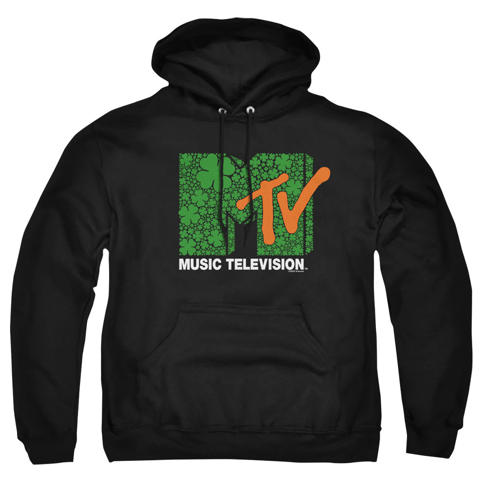 MTV ST. Patrick's Day Shamrock Logo Pullover Hoodie