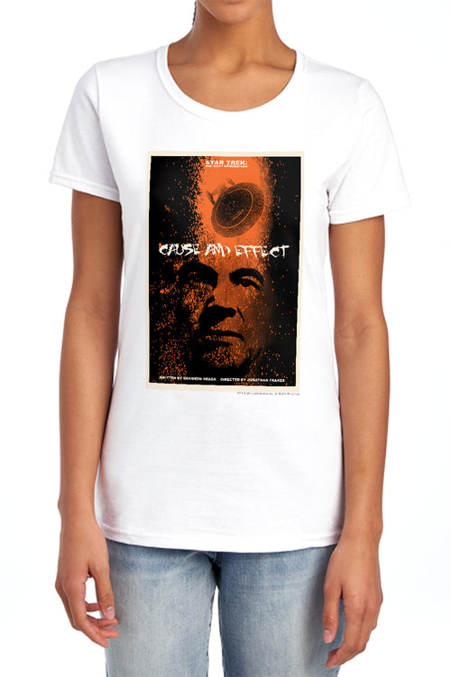 Star Trek Cause and Effect Womens T-Shirt