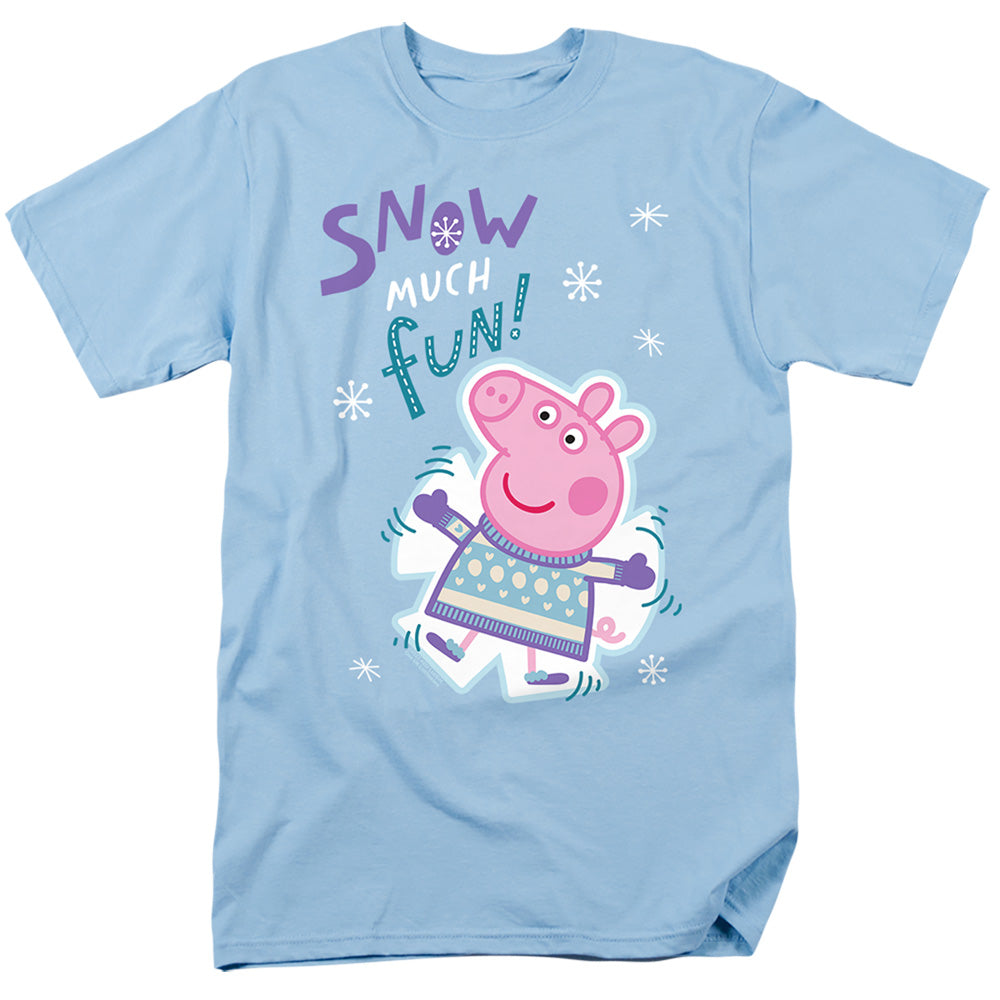 Peppa Pig Snow Much Fun for Christmas T-Shirt