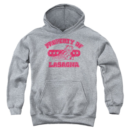 Garfield Property Of Lasagna Youth Hoodie