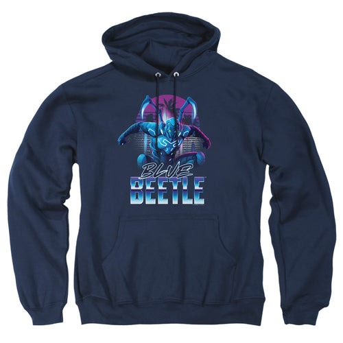 Blue Beetle City Protector Pullover Hoodie