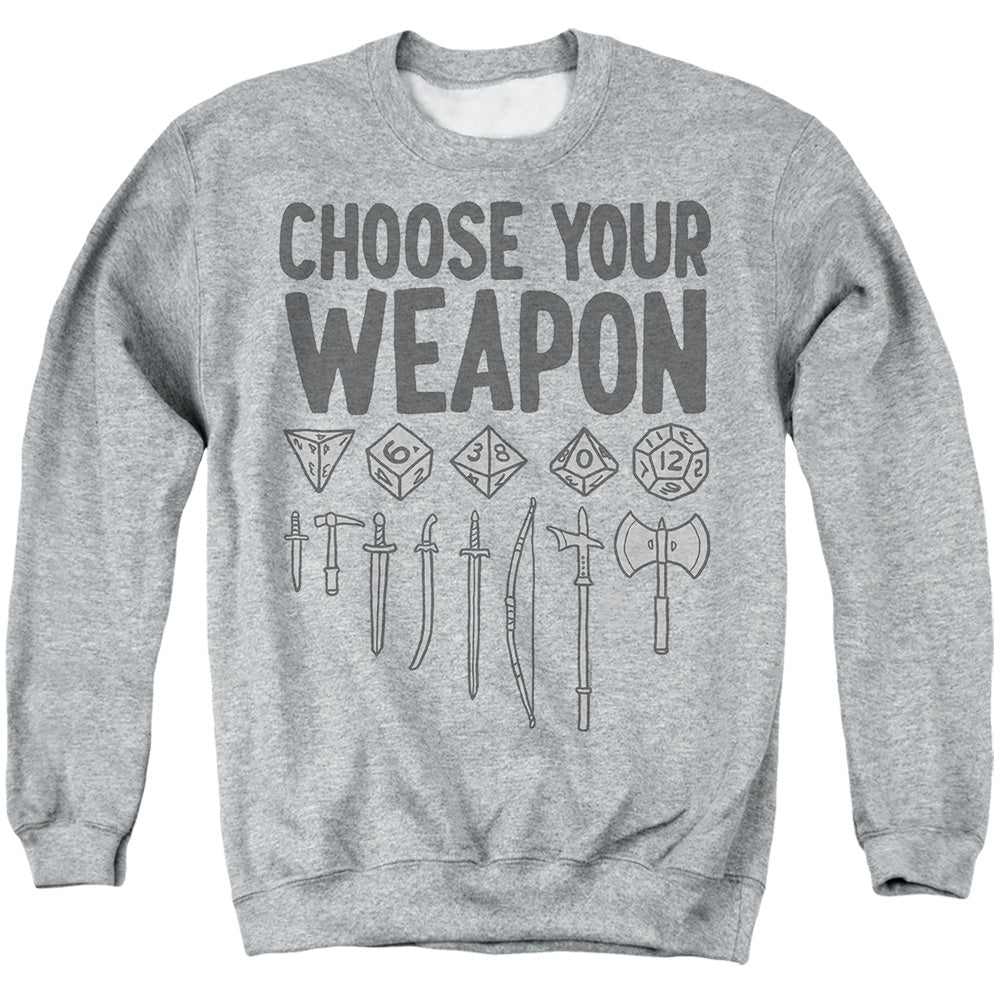 Dungeons & Dragons Choose Your Weapon Blades Crewneck Sweatshirt