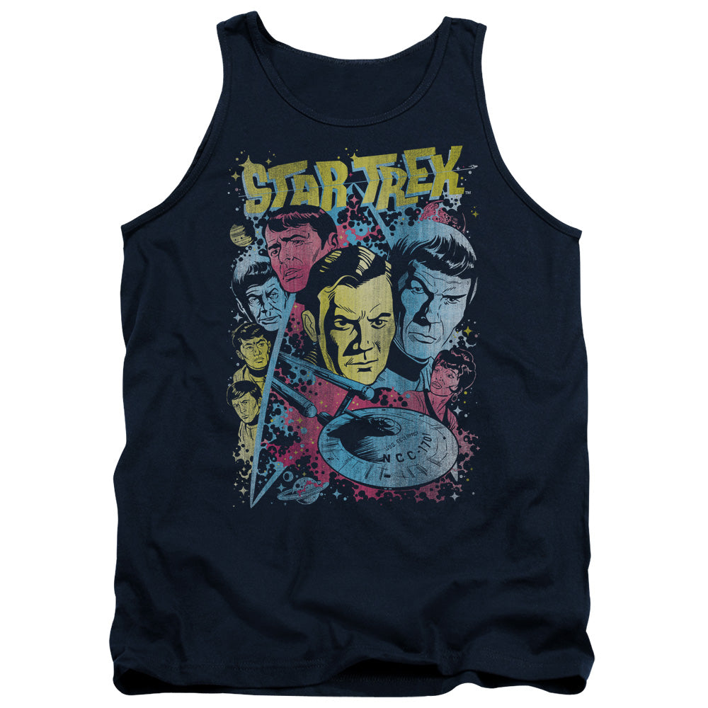 Star Trek Classic Crew Illustrated Tank Top
