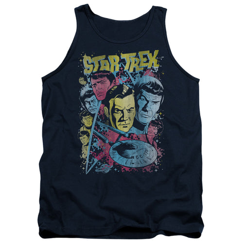 Star Trek Classic Crew Illustrated Tank Top
