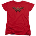 Batman v Superman Ww Shield Womens T-Shirt