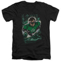 Justice League Green Lantern #1 Distress V-Neck T-Shirt