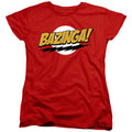 Big Bang Theory Bazinga Womens T-Shirt
